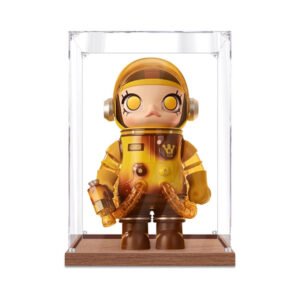 Acrylic Display Box with Wooden Base for Collectibles ADDC-01 (1)