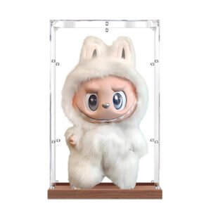 Acrylic Display Box with Wooden Base for Collectibles ADDC-01 (5)