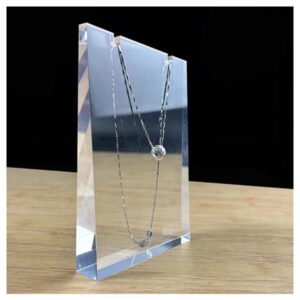 Clear Acrylic Necklace Display Stand ADDB-03 (1)