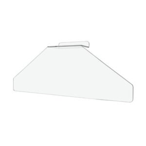 Clear Acrylic Slatwall Shirt Hanger – ADSS-01 (1)