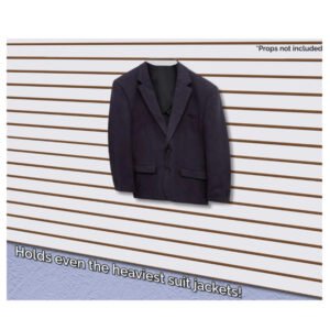Clear Acrylic Slatwall Shirt Hanger – ADSS-01 (3)