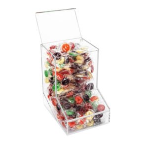 Custom Acrylic Candy Dispenser Bin ABCB-01 (2)