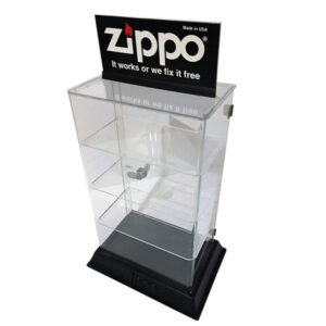 Custom Acrylic Lockable Lighter Display Case RSS-02 (1)