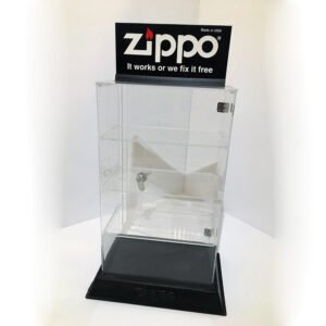 Custom Acrylic Lockable Lighter Display Case RSS-02 (3)