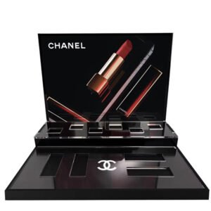 Custom Countertop Acrylic Makeup Retail Display Stand RSCB-03 (3)