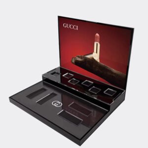 Custom Countertop Acrylic Makeup Retail Display Stand RSCB-03 (6)