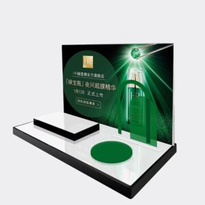 custom countertop acrylic cosmetics POP display stand RSCB-04 (1)