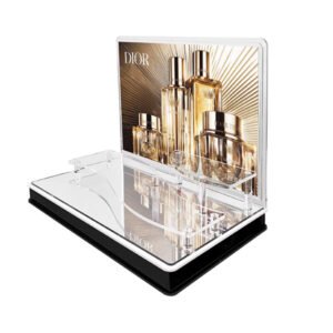 custom countertop acrylic makeup retail display stand RSCB-06 (7)