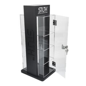 lockable acrylic display case for nicotine devices RSS-04 (1)