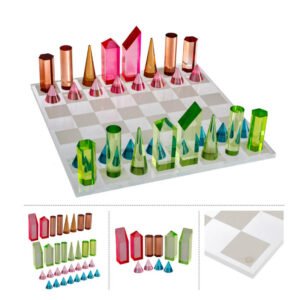 modern acrylic board game coffee table decor home interior
