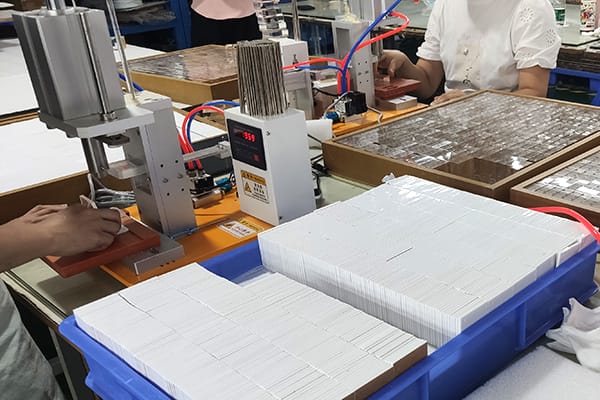 Bulk Magnetic Acrylic Photo Frames in Production